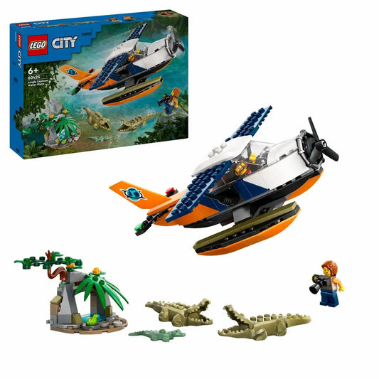 LEGO CITY Dschungel Forscher-Wasserflugzeug 60425