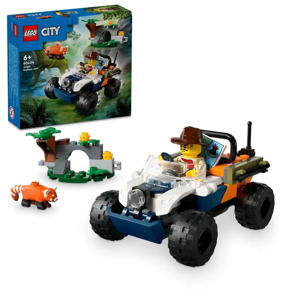 LEGO CITY Dschungel Forscher-Quad 60424