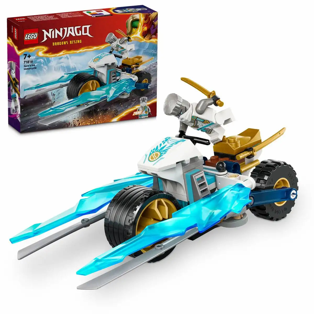 LEGO NINJAGO Zanes Eismotorrad 71816