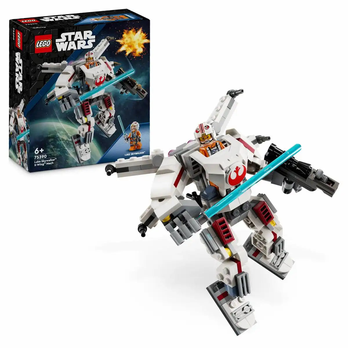 LEGO STAR WARS Luke Skywalkers X-Wing Mech 75390