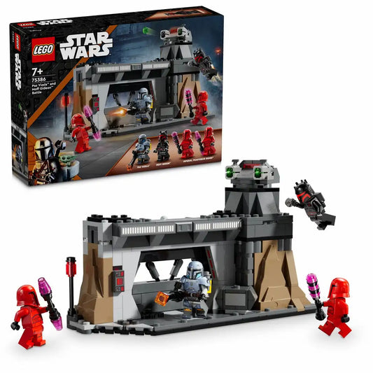 LEGO STAR WARS Duell zwischen Paz Vizsla und Moff Gideon 75386