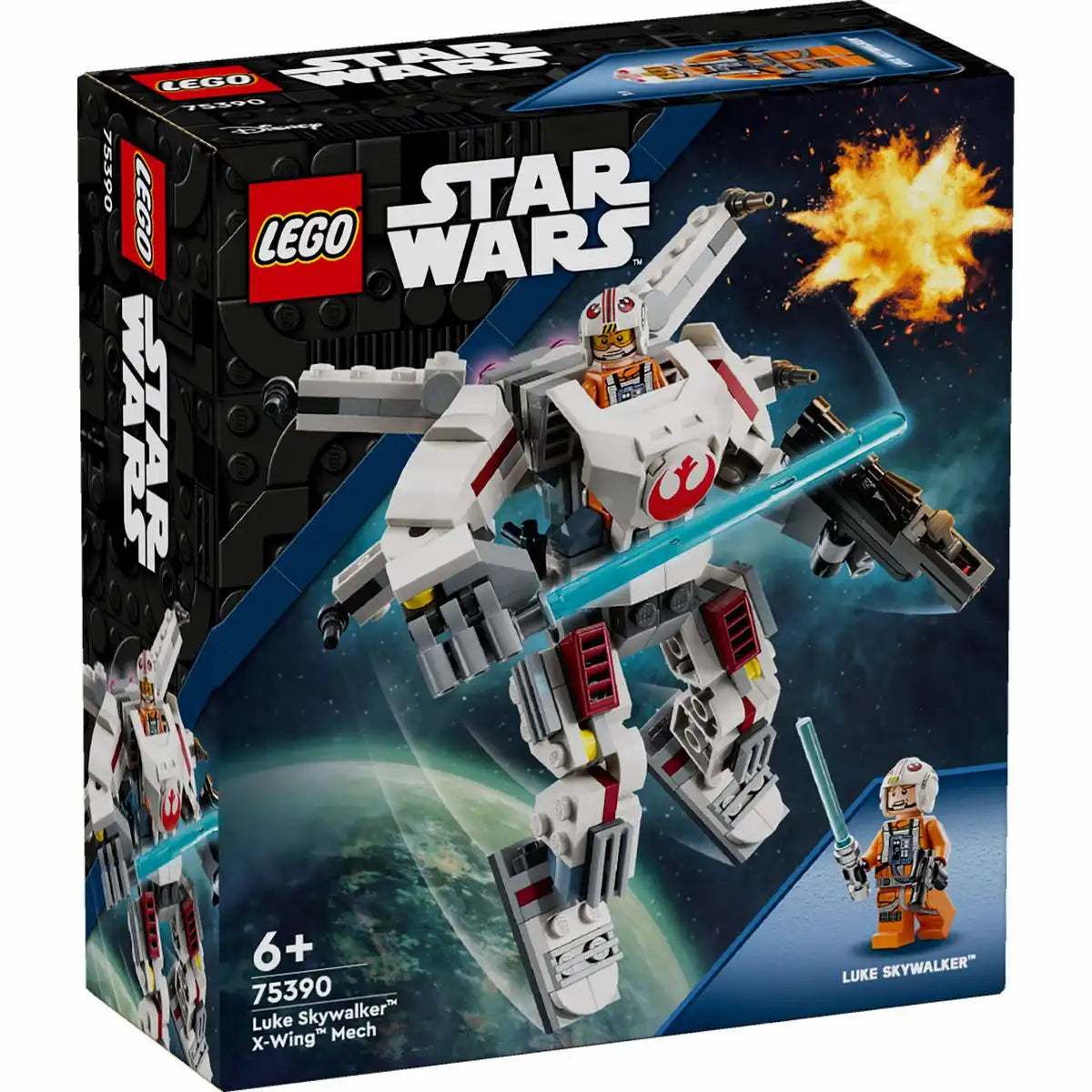 LEGO STAR WARS Luke Skywalkers X-Wing Mech 75390