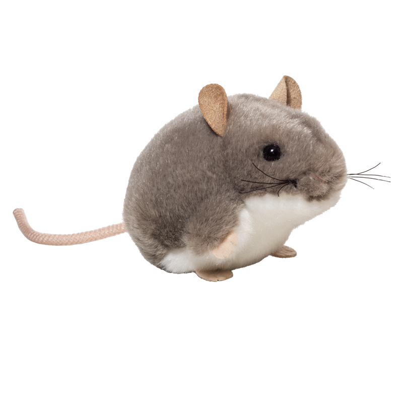 Maus, grau 11 cm