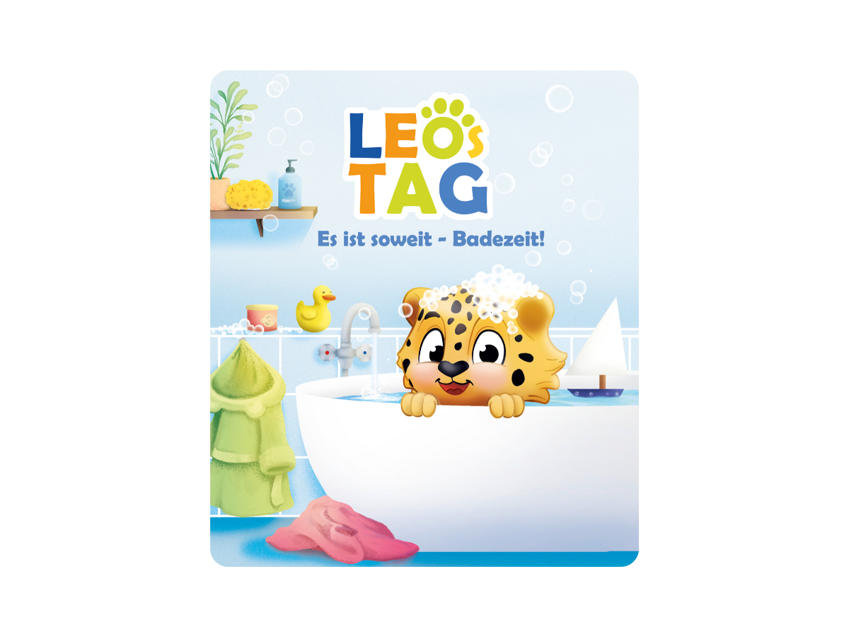 Tonie Leos Tag - Es ist so weit - Badezeit