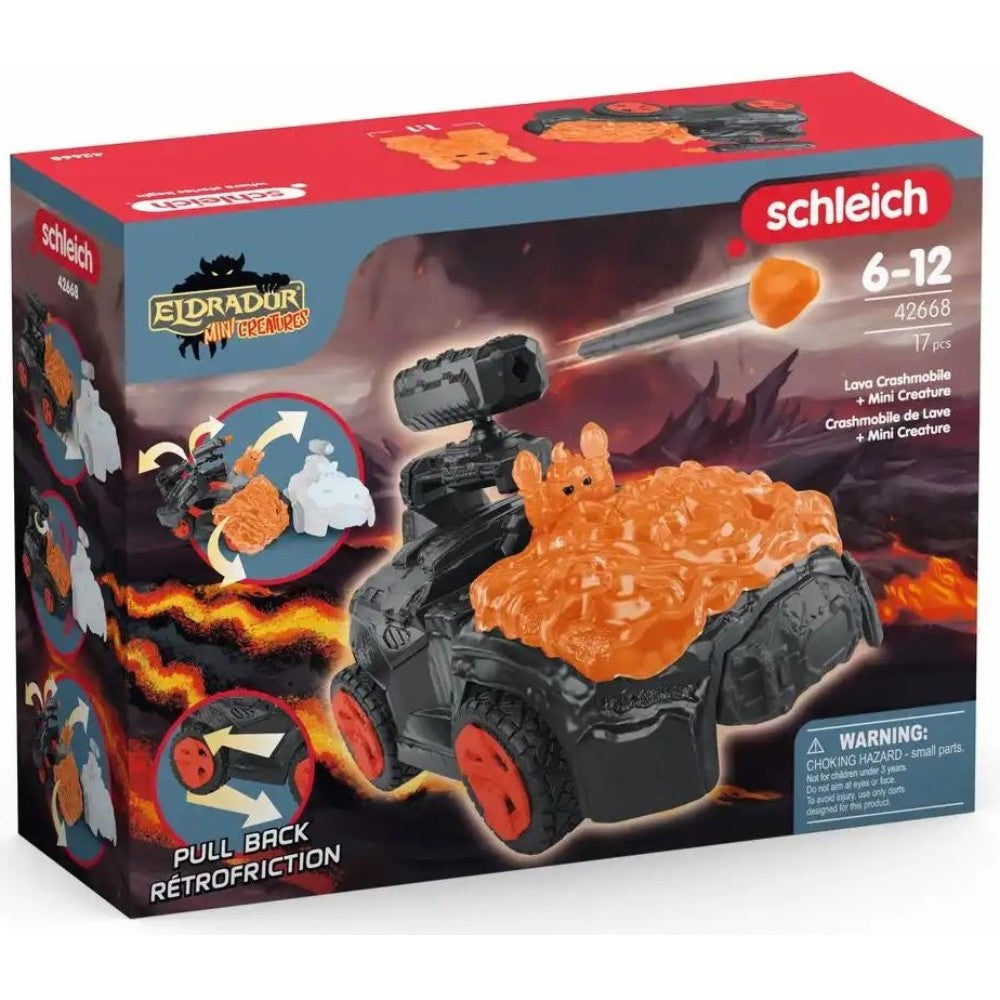 schleich Eldrador Lava-Crashmobil mit Mini Creature 42668