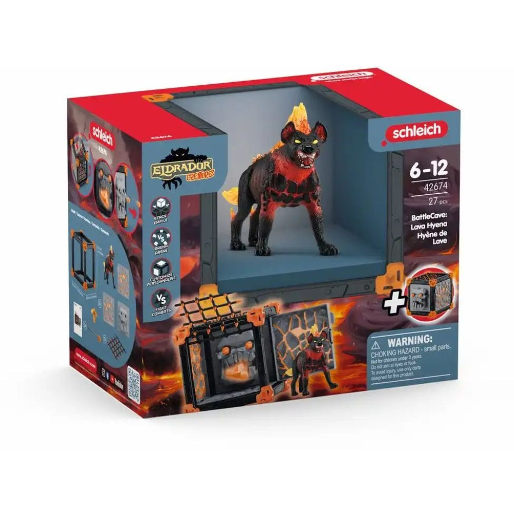 schleich Eldrador BattleCave Lavahyäne 42674