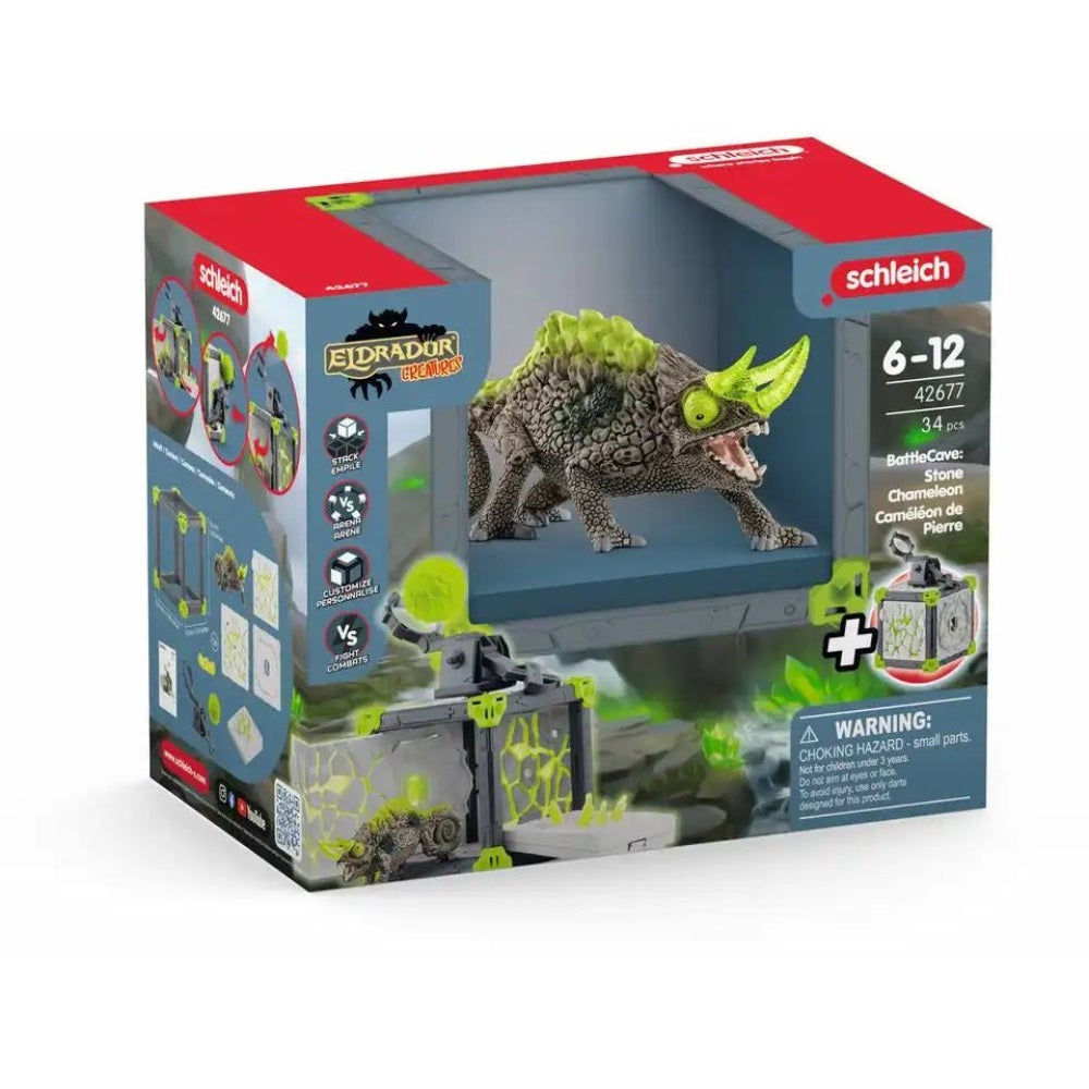schleich Eldrador BattleCave Steinchamäleons 42677