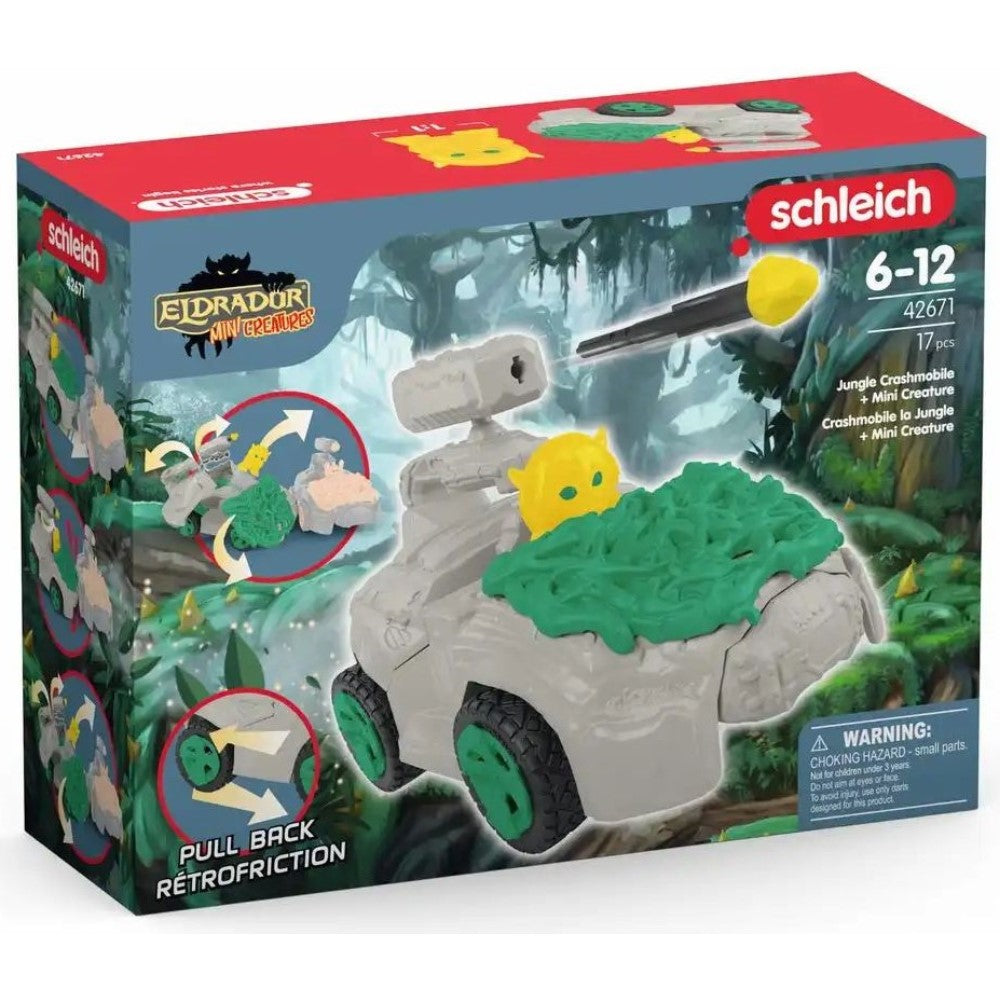 schleich Eldrador Dschungel-Crashmobil mit Mini Cretaure 42671