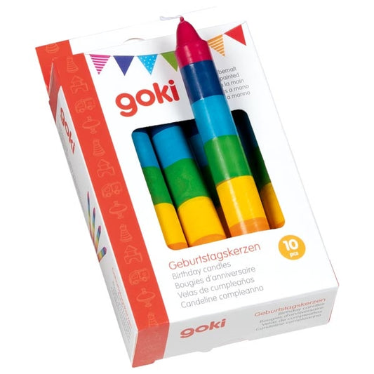 Geburtstagskerzen-Set, bunt