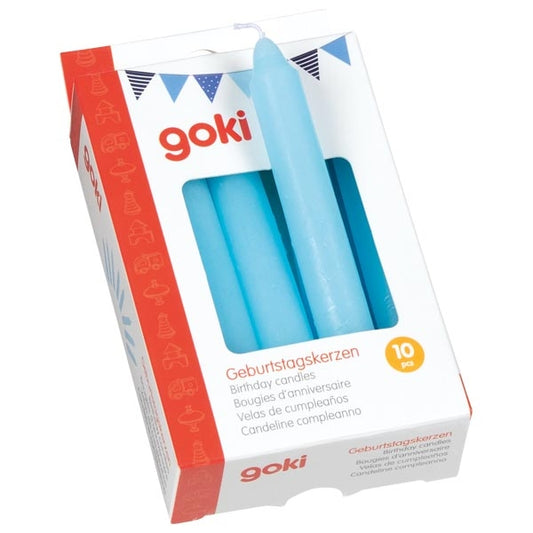 Geburtstagskerzen-Set blau