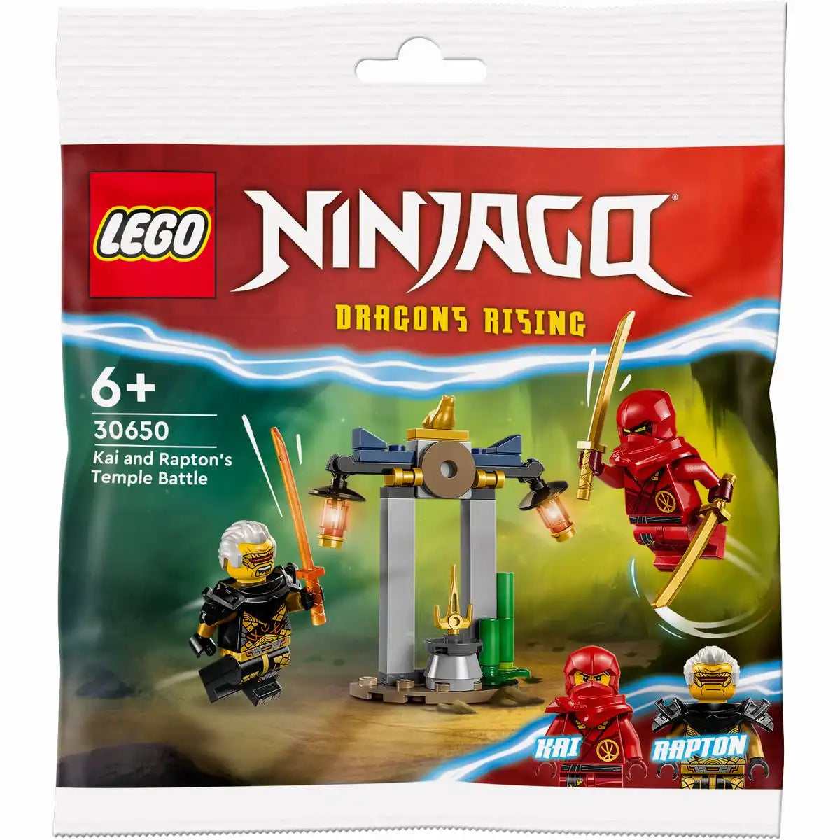 LEGO NINJAGO Kais und Ratons Duell im Tempel 30650