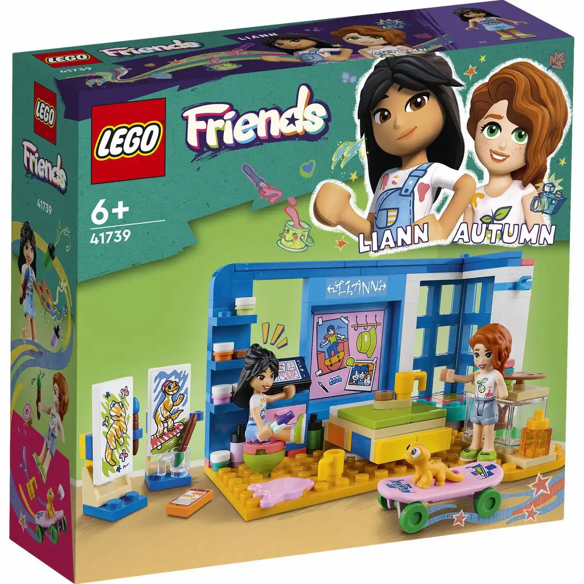 LEGO Friends Lianns Zimmer 41739