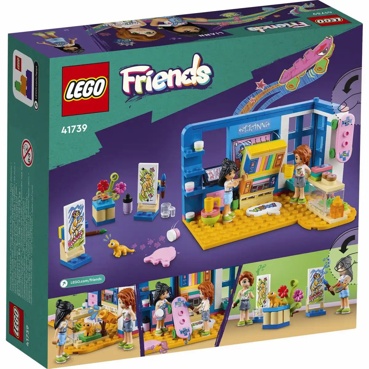 LEGO Friends Lianns Zimmer 41739