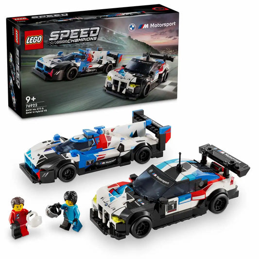 LEGO SPEED CHAMPIONS BMW M4 GT3 & BMW Hybrid V8 76922