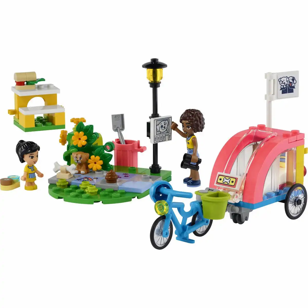 LEGO Friends Hunderettungsfahrrad 41738