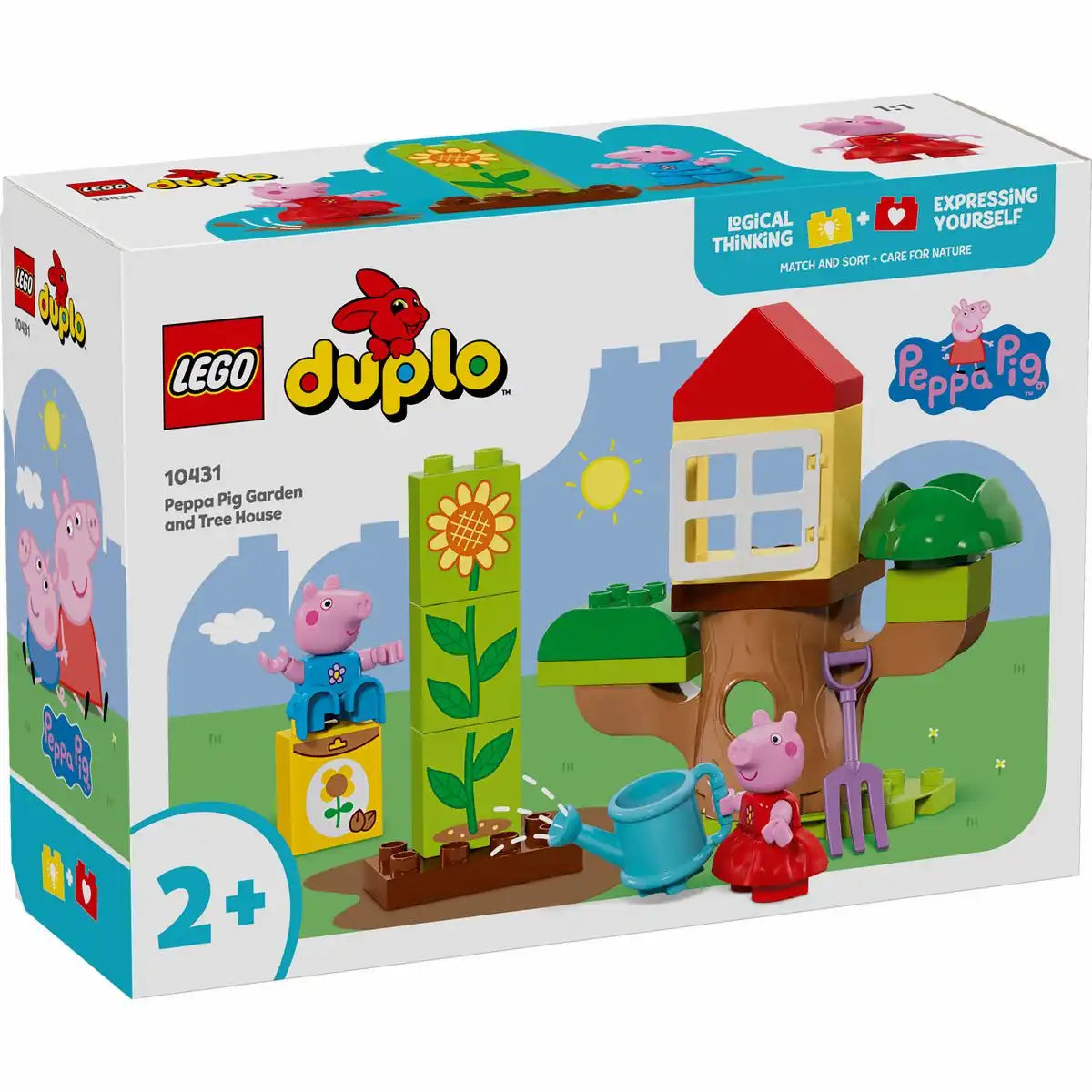 LEGO duplo Peppa Pig Peppas Garten mit Baumhaus 10431