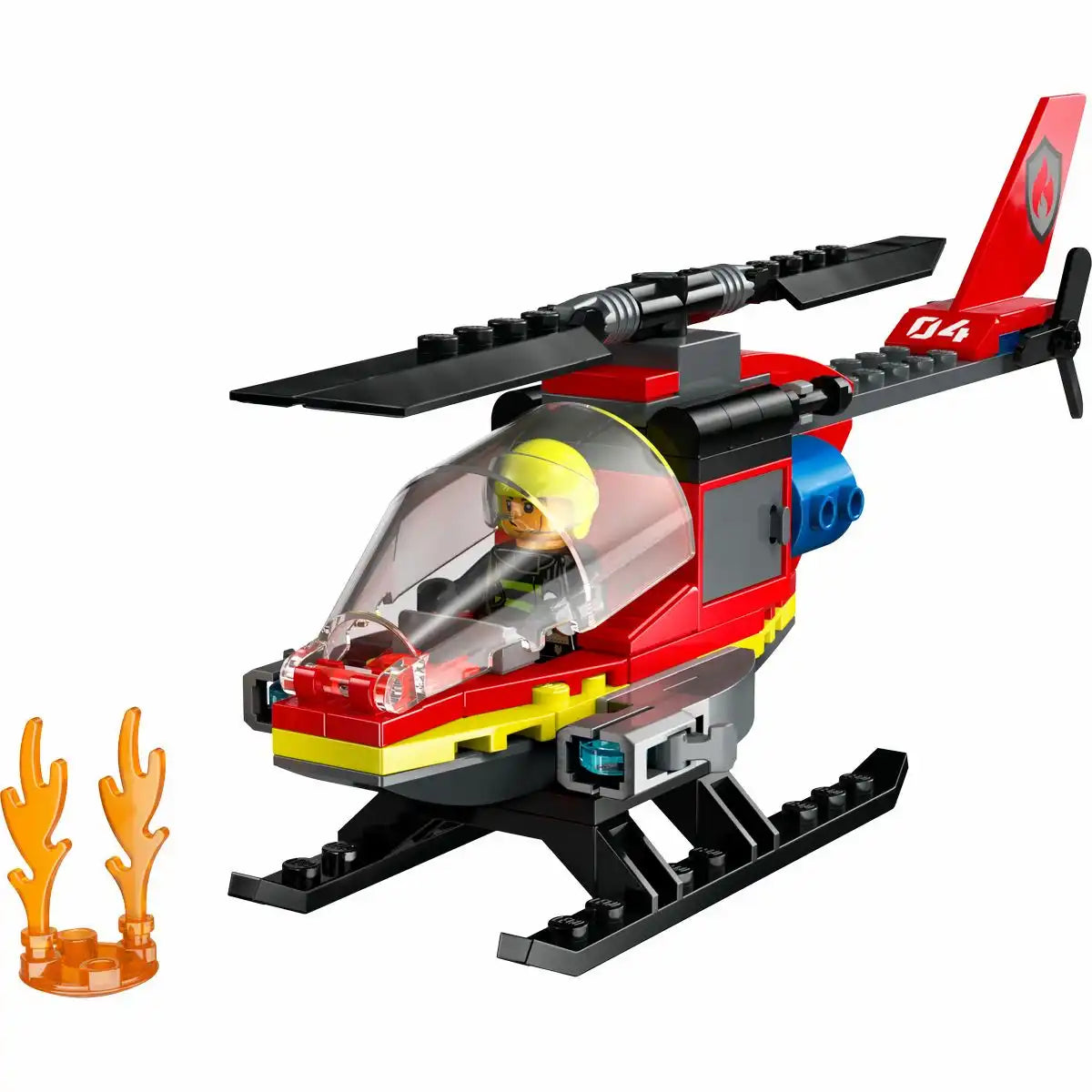 LEGO CITY Feuerwehrhubschrauber 60411