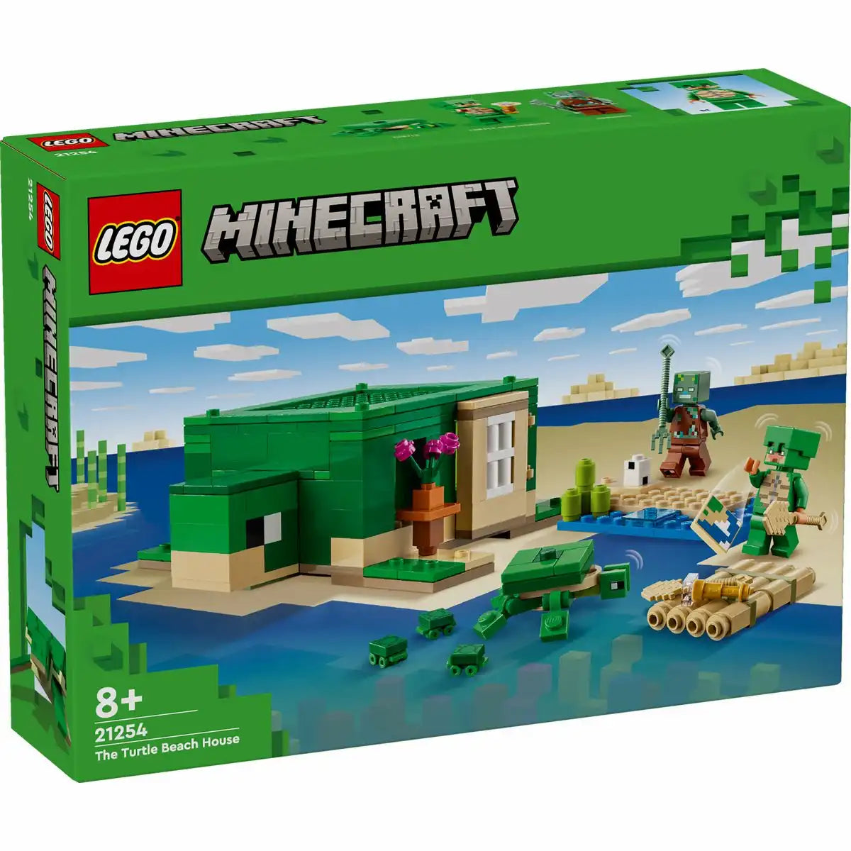 LEGO Minecraft Das Schildkrötenstrandhaus 21254
