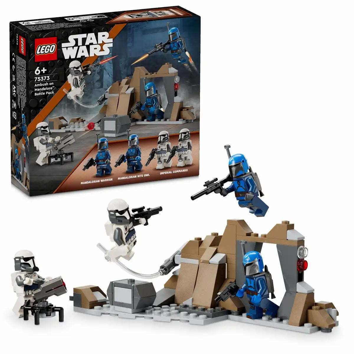 LEGO STAR WARS Hinterhalt auf Mandalore Battle Pack 75373