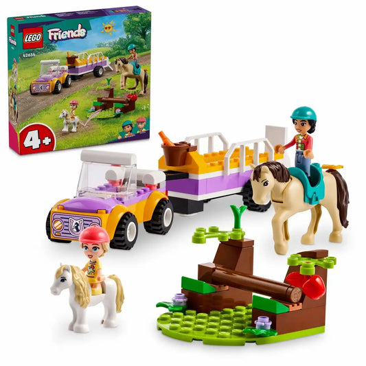 LEGO Friends Pferde- und Pony-Anhänger 42634