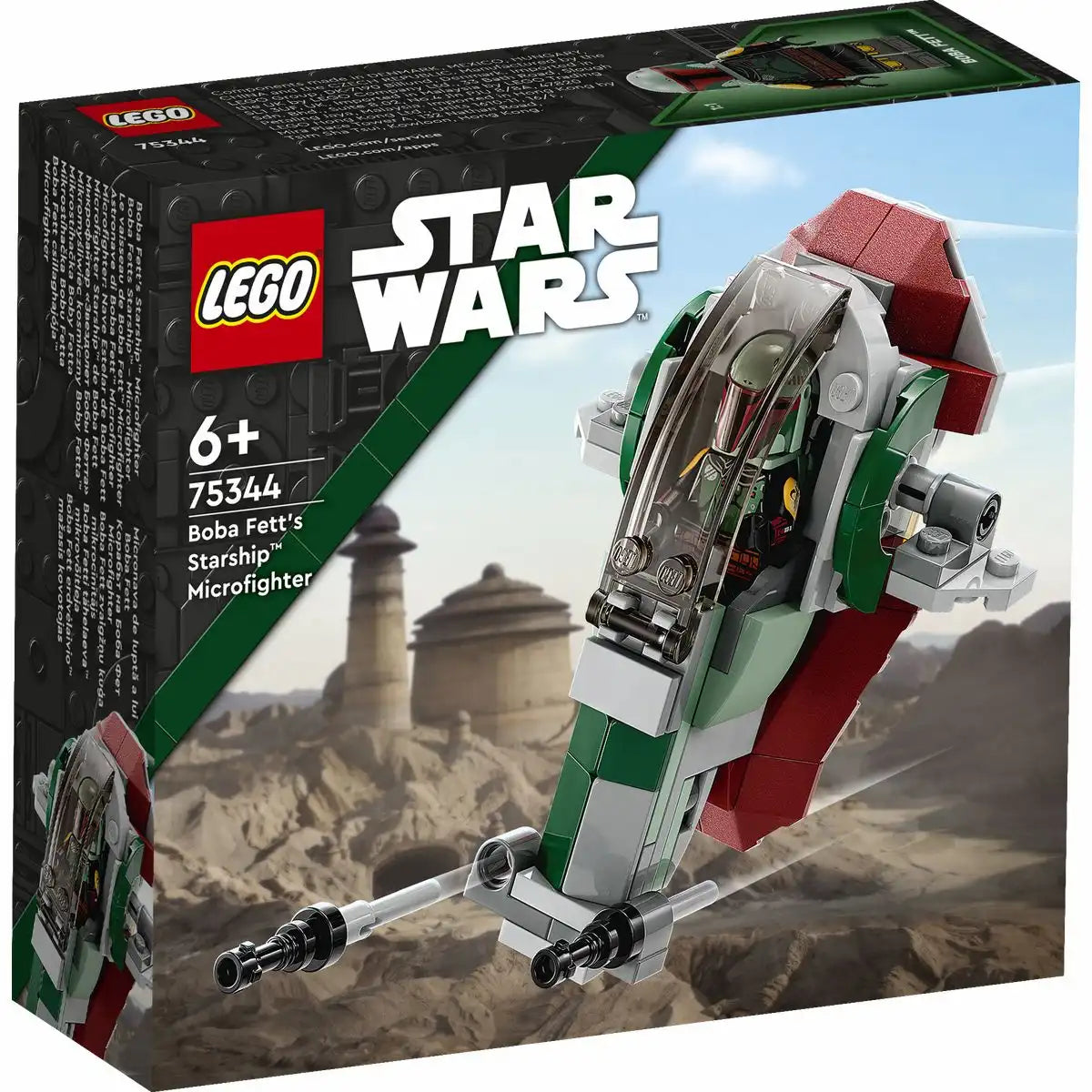 LEGO STAR WARS Boba Fetts Starship-Microfighter 75344