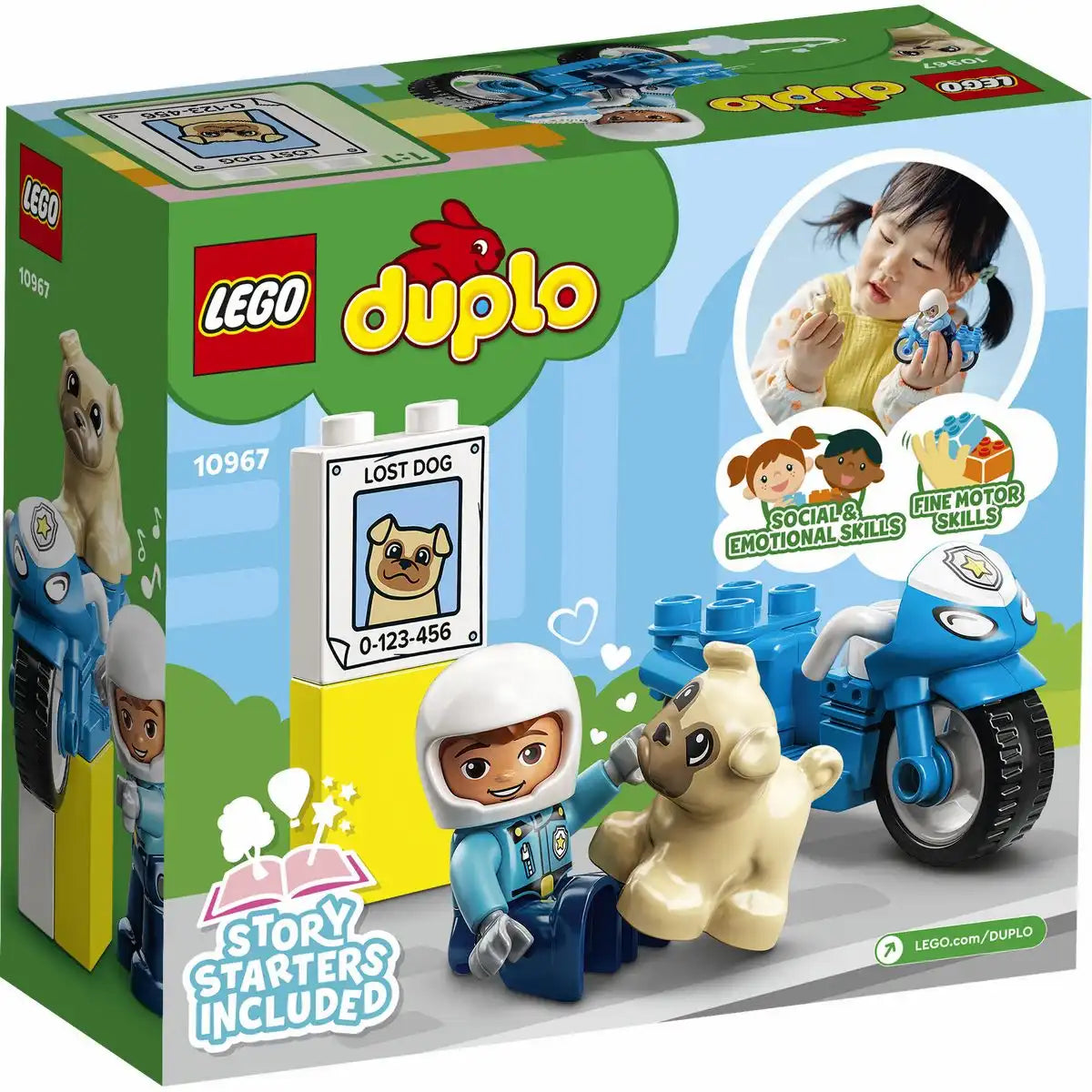 LEGO duplo Polizeimotorrad 10967