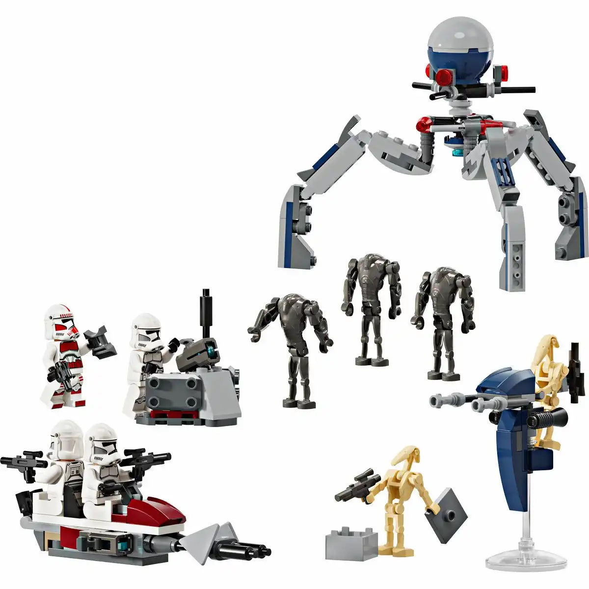 LEGO STAR WARS Clone Trooper & Battle Droid Battle Pack 75372