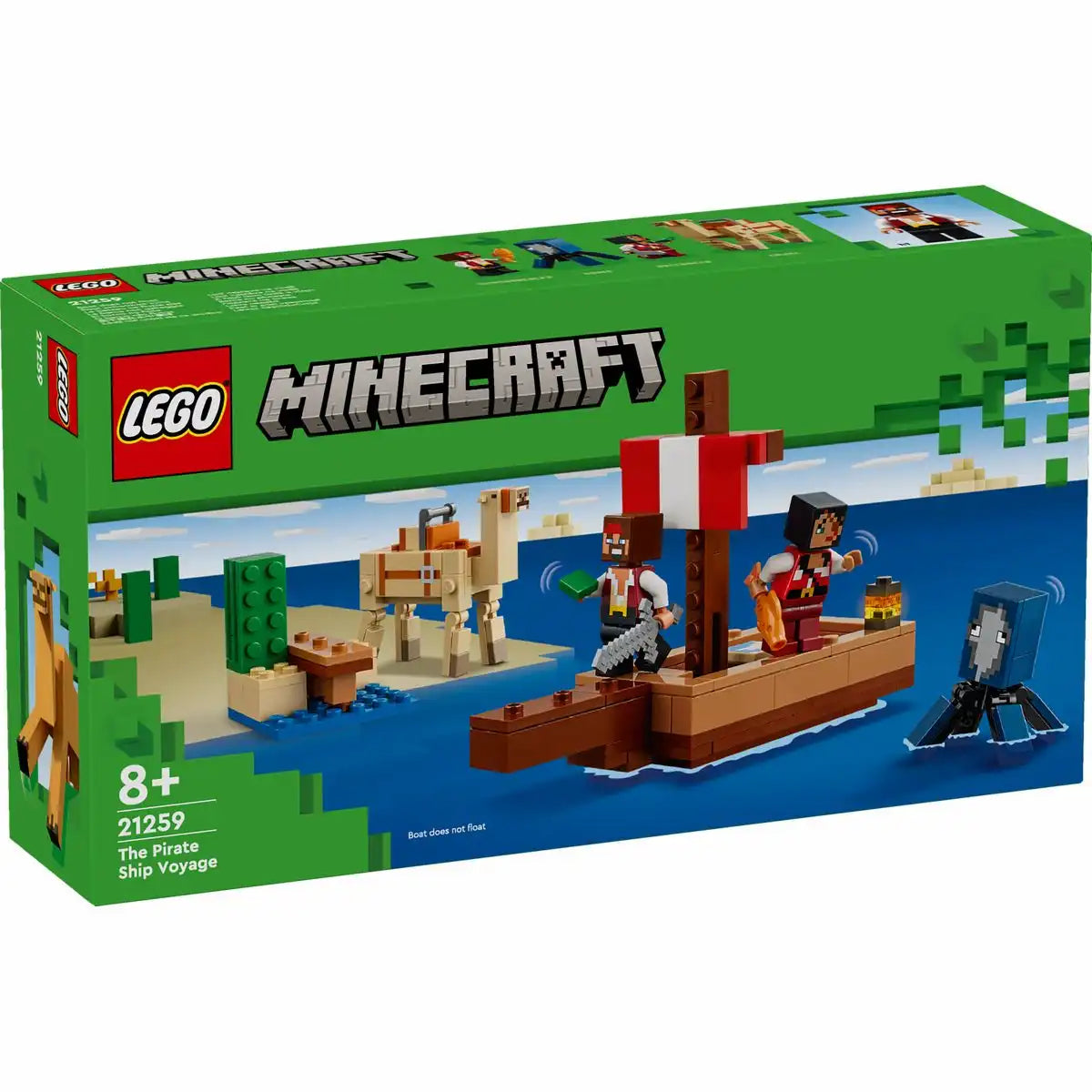 LEGO Minecraft Die Piratenschiffreise 21259
