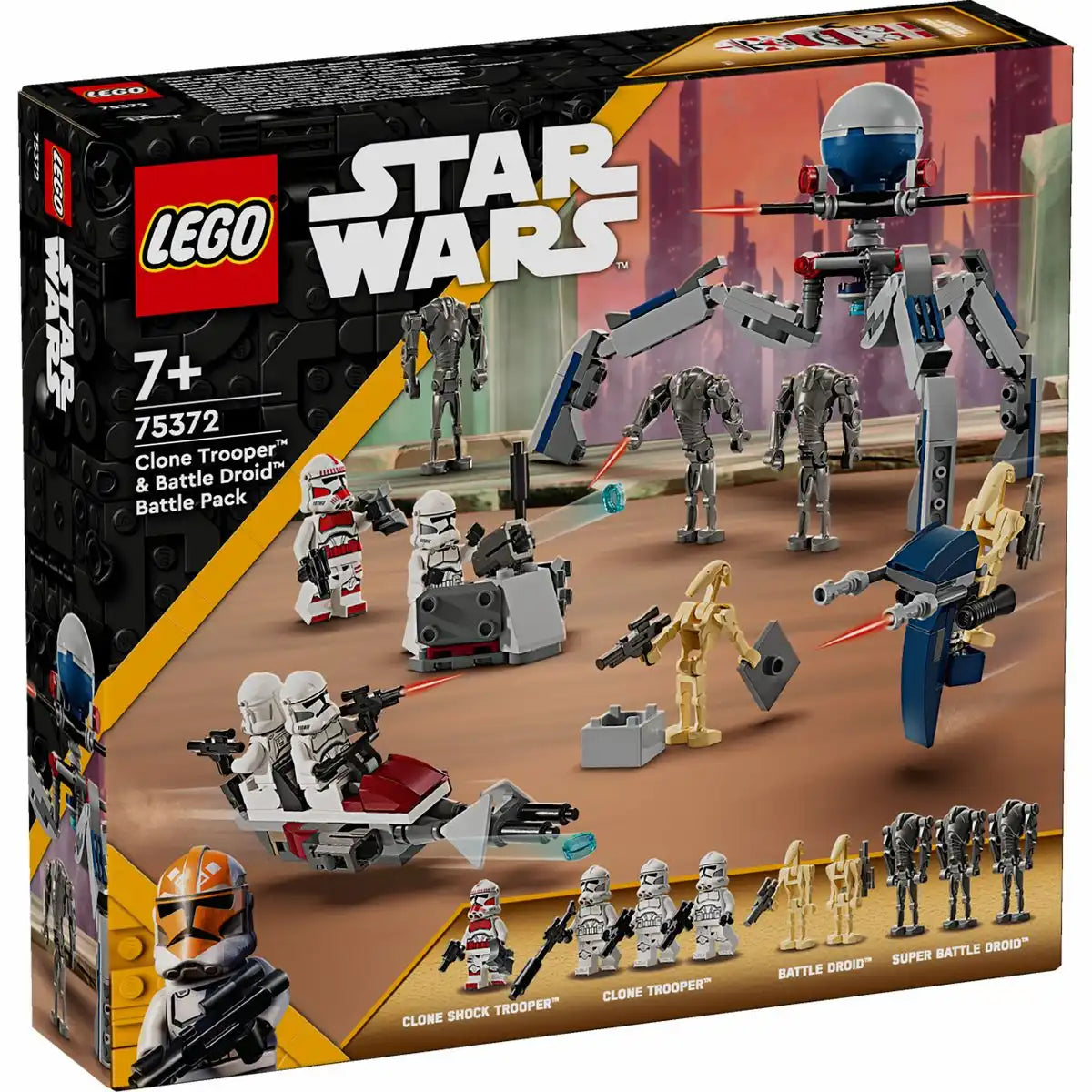 LEGO STAR WARS Clone Trooper & Battle Droid Battle Pack 75372