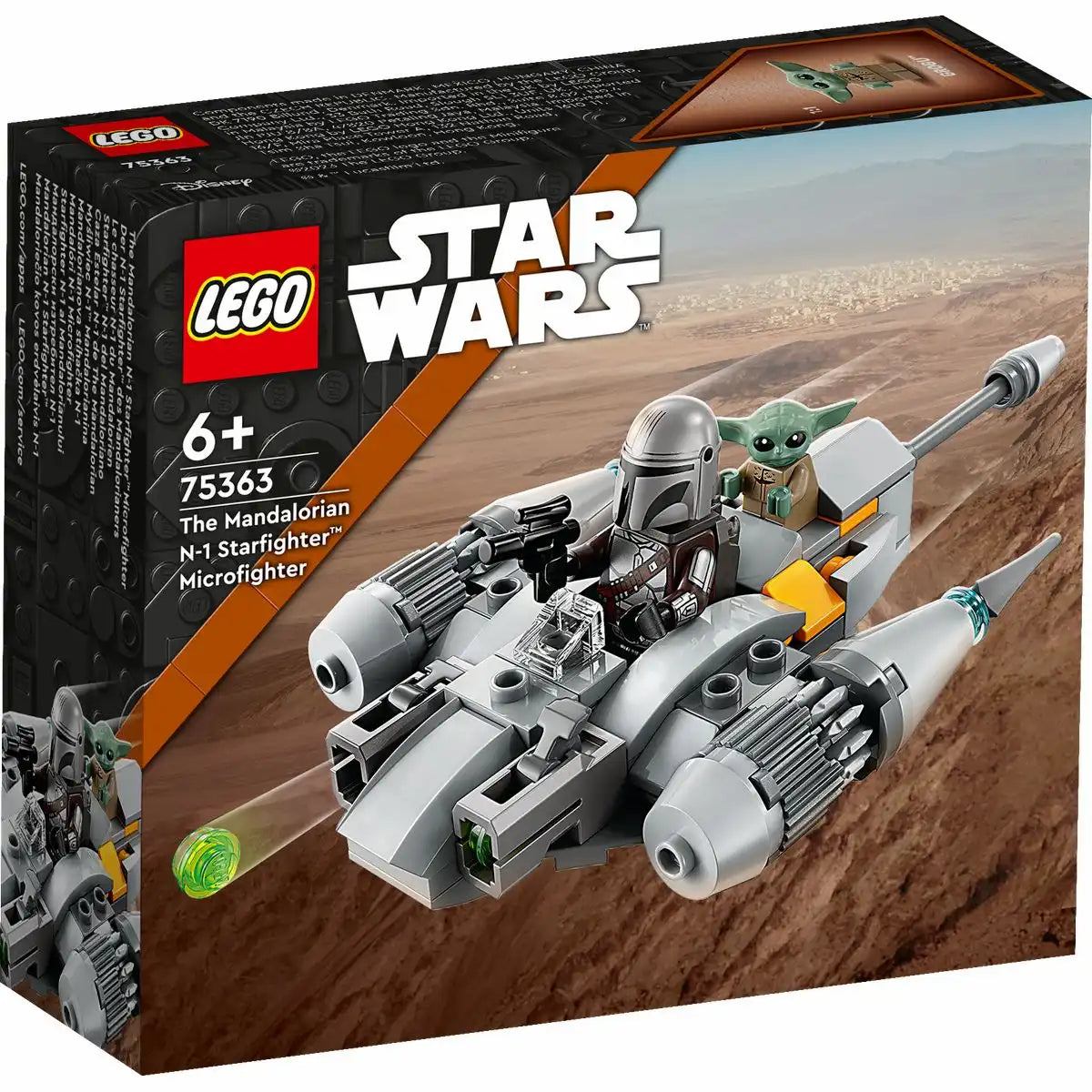 LEGO STAR WARS N-1 Starfighter des Mandalorianers Microfighter 75363
