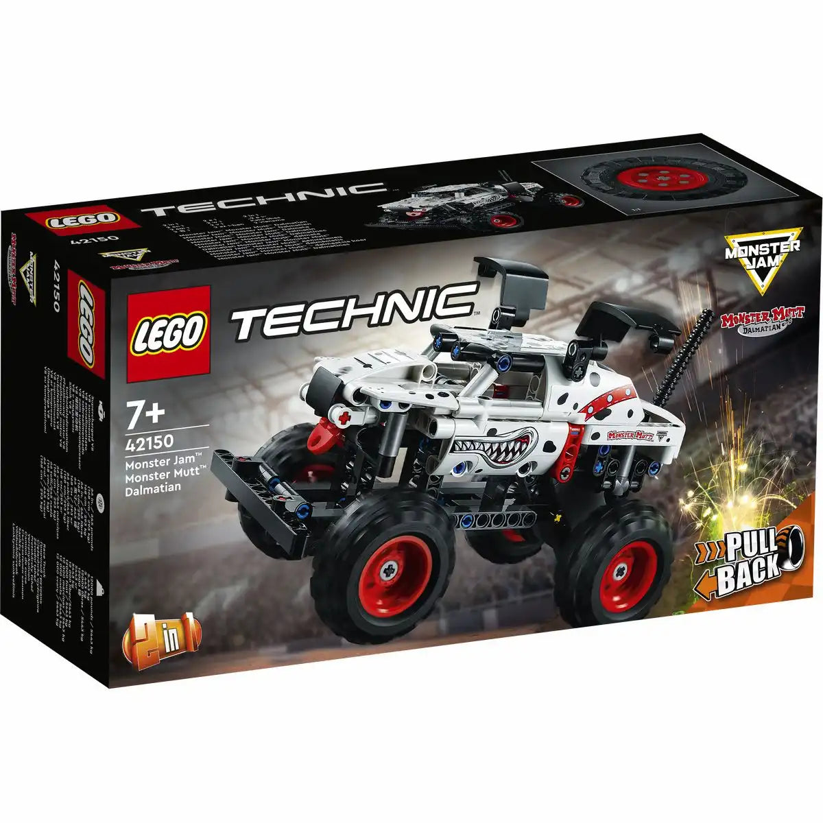 LEGO TECHNIC Monster Jam Monster Mutt Dalmatian 42150