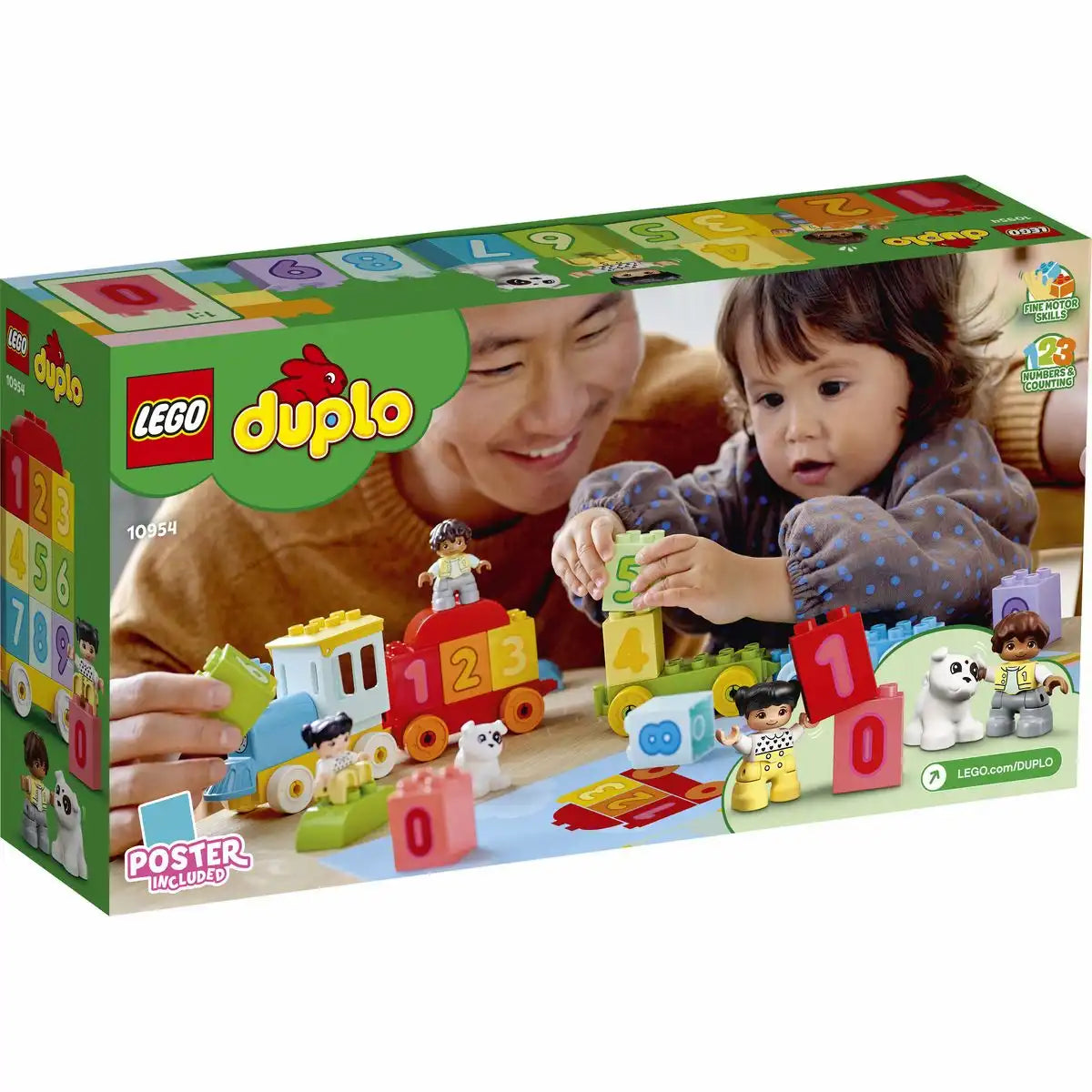 LEGO duplo Zahlenzug Zählen lernen 10954