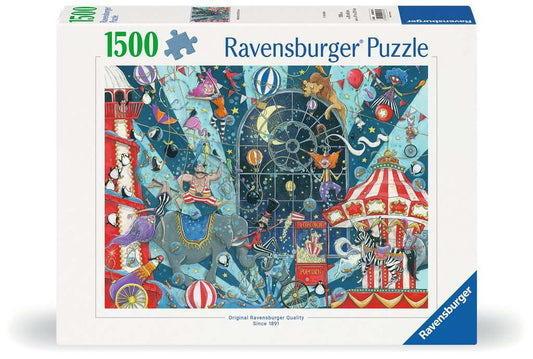 Ravensburger Puzzle 1500 Teile Willkommen beim Zirkus