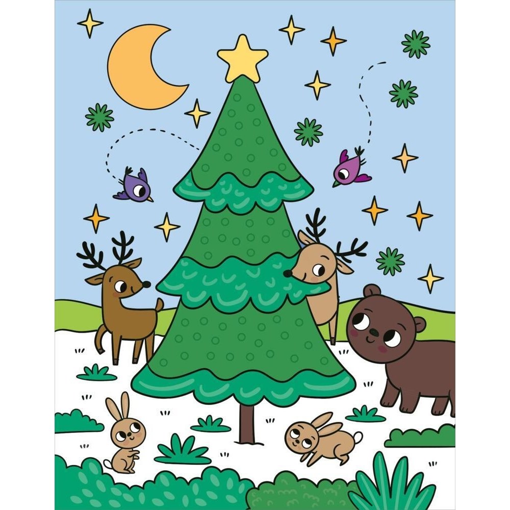 Diamant-Stickerheft - Wintertraum