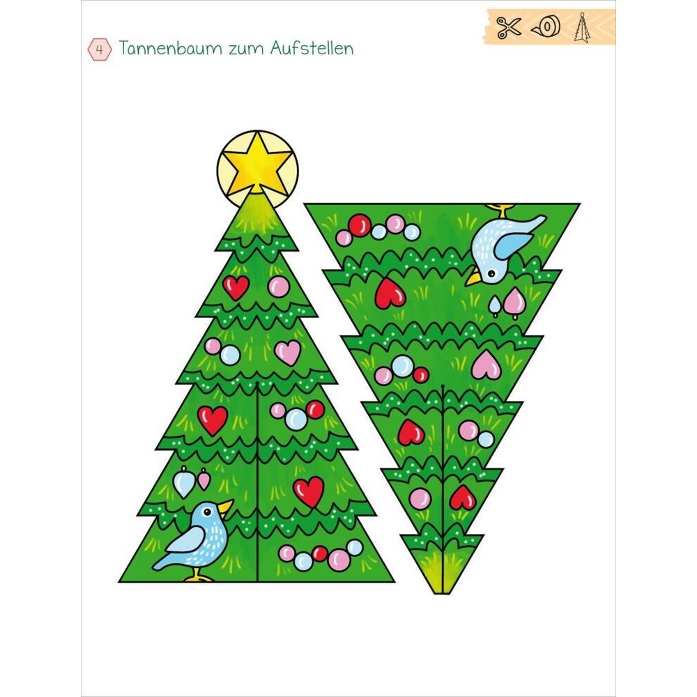 Mein erstes großes Winter Bastelheft