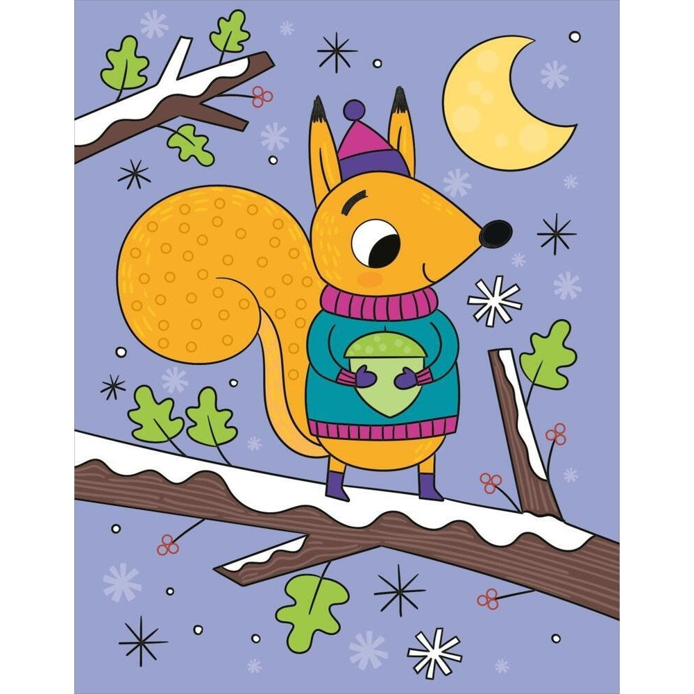 Diamant-Stickerheft - Wintertraum