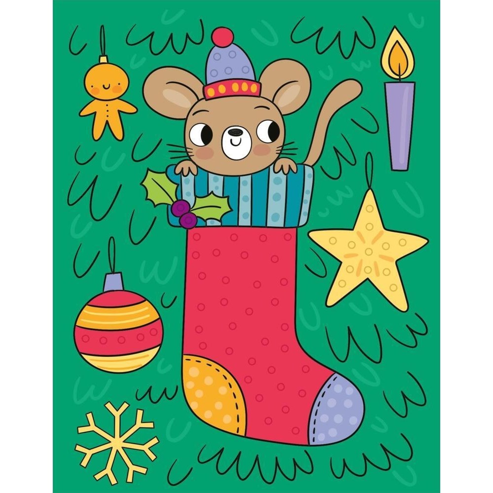 Diamant-Stickerheft - Wintertraum