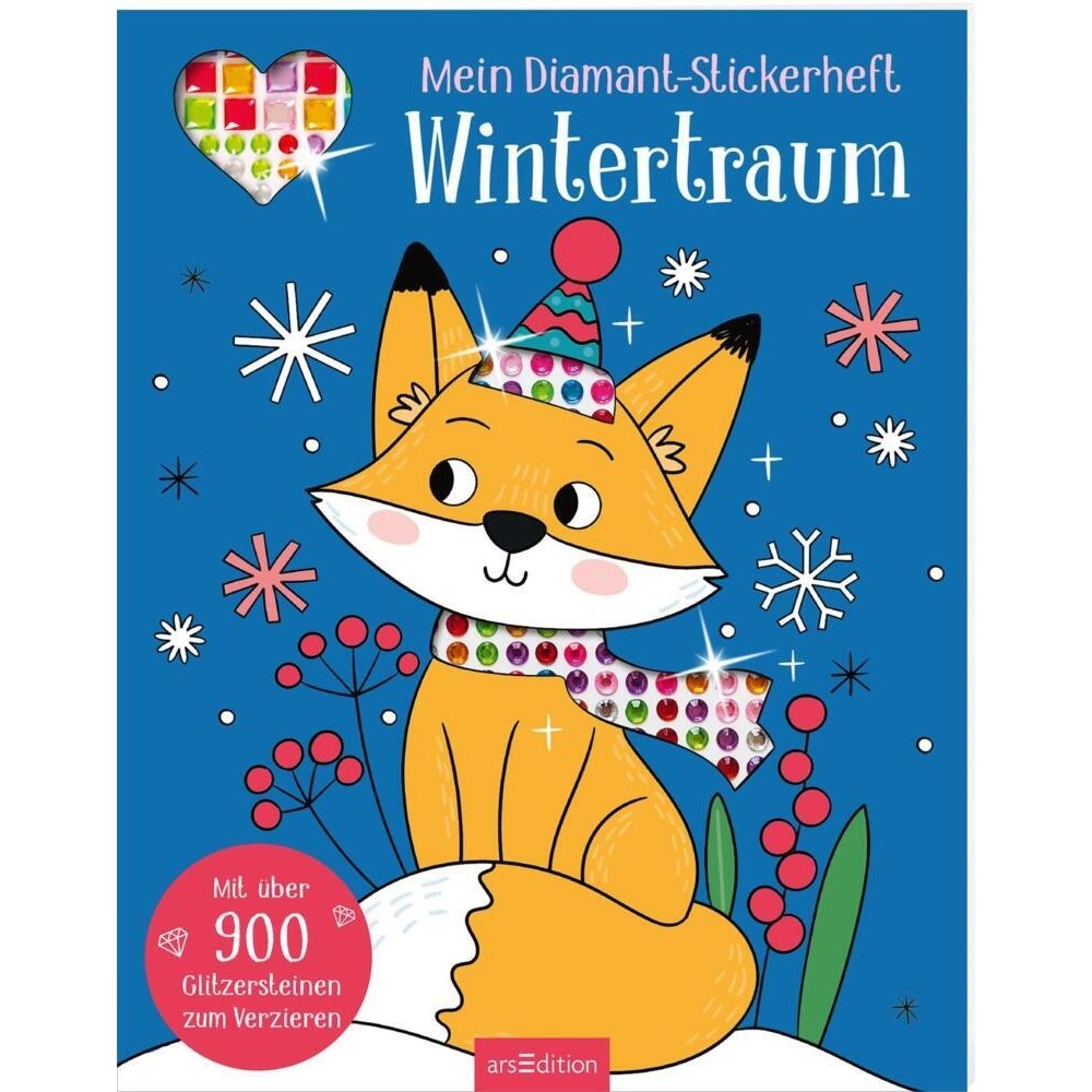 Diamant-Stickerheft - Wintertraum