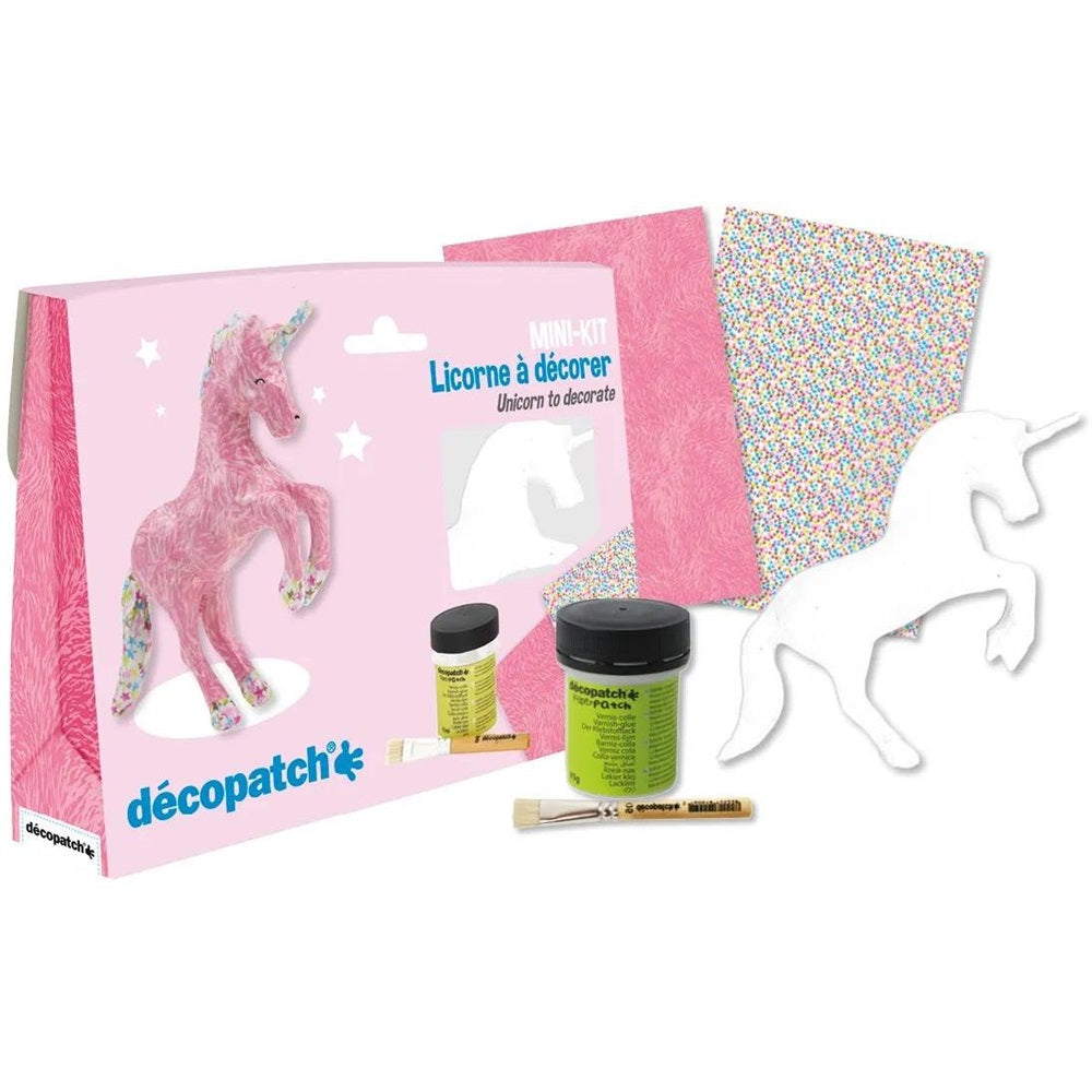 Décopatch Mini Kit Einhorn