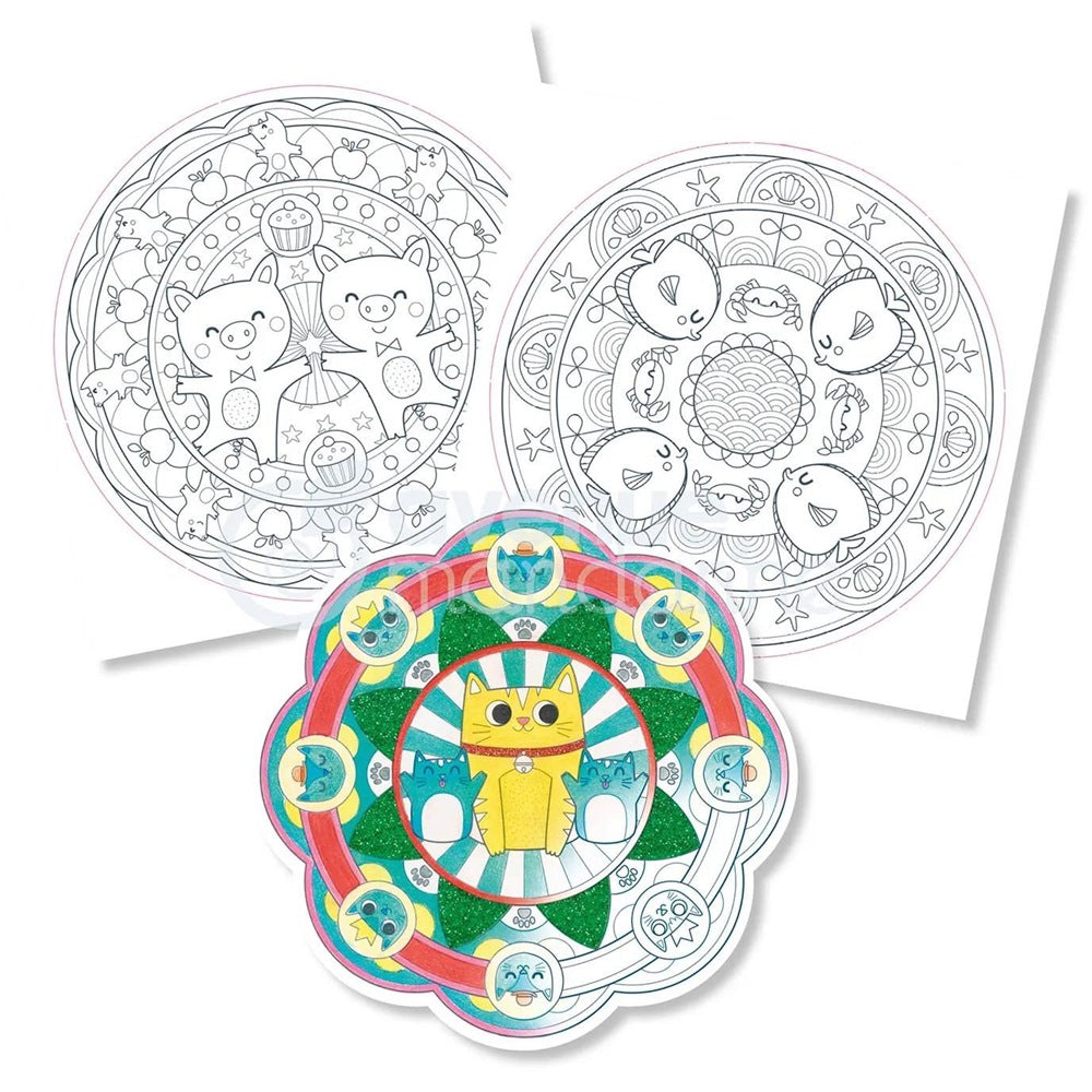 Mandala Graffy Pop Tiere
