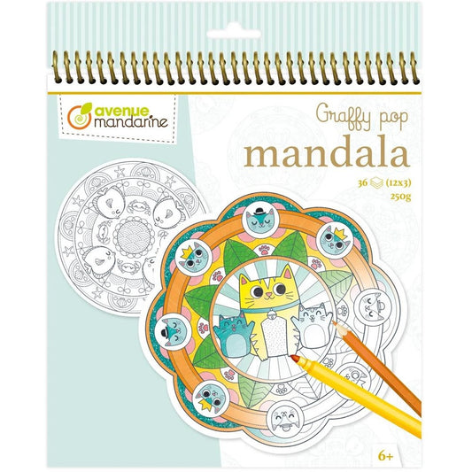 Mandala Graffy Pop Tiere