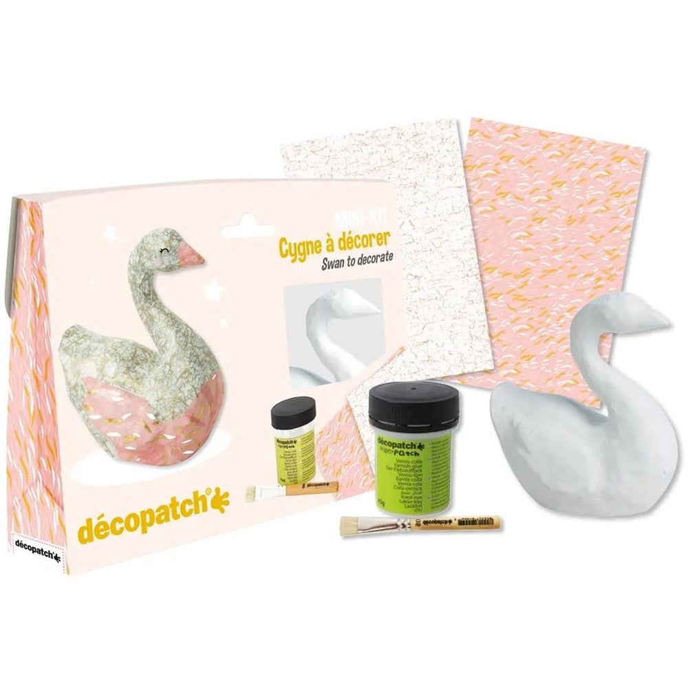 Décopatch Mini Kit Schwan