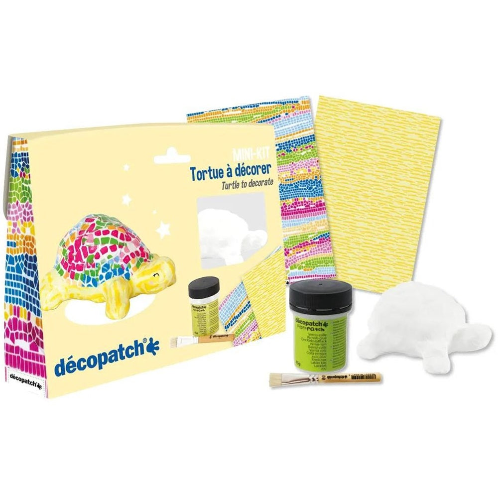 Décopatch Mini Kit Schildkröte