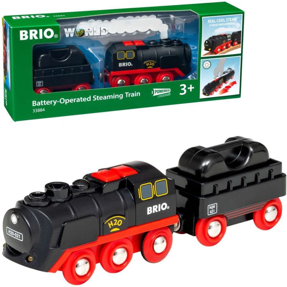 Brio Batterie-Dampflok mit Wassertank 33884