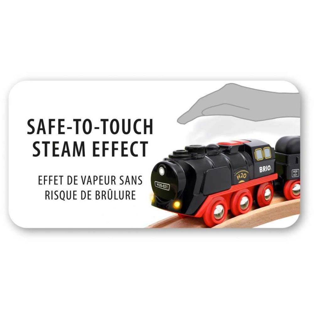 Brio Batterie-Dampflok mit Wassertank 33884