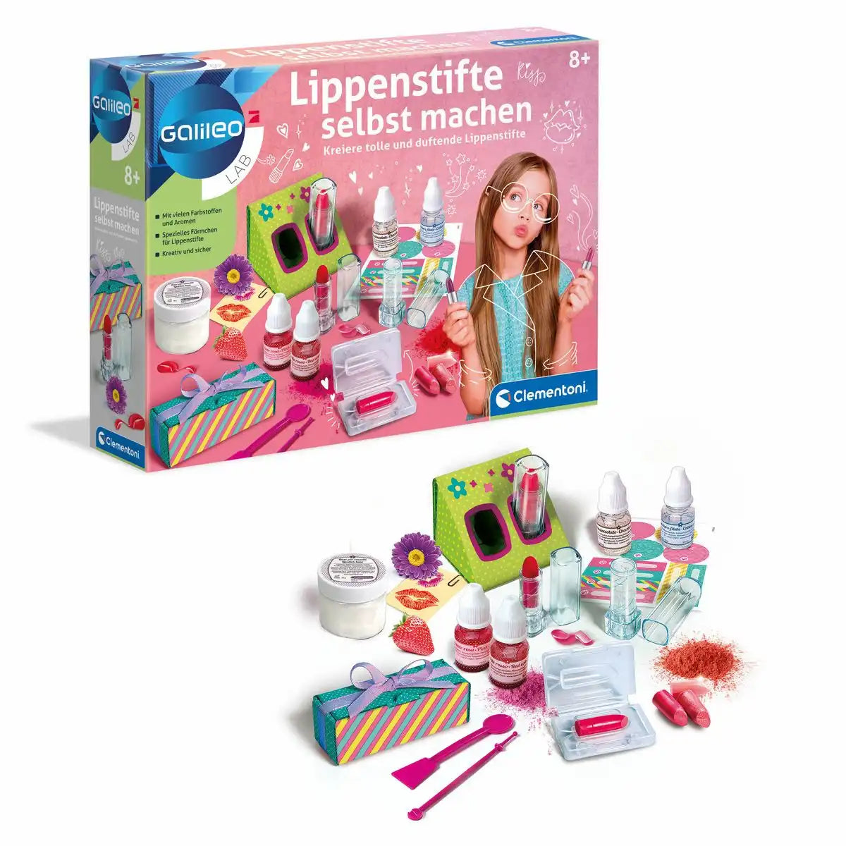 Experimentierset Galileo Lippenstifte selbst machen