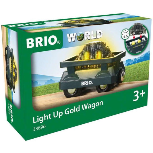 Brio Goldwaggon mit Licht 33896