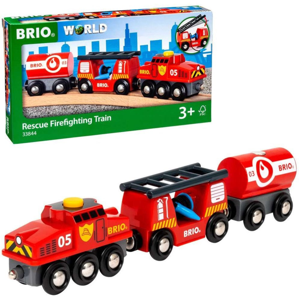 Brio Feuerwehr-Löschzug 33844