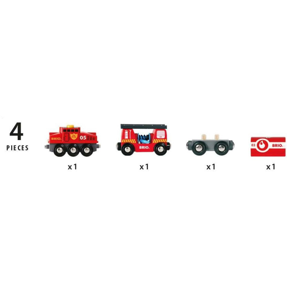 Brio Feuerwehr-Löschzug 33844