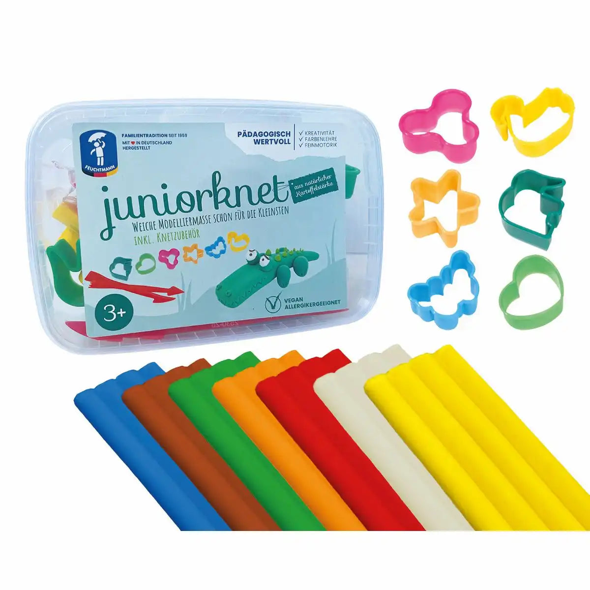 Feuchtmann JUNiORKNET midi mehrfarbig 150x22x160mm 8x35g mit Zubehör